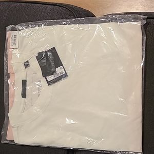 ATM women  sleeveless t-shirt, Chalk/Dusty Rose